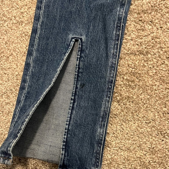 Pistola The Colleen split hem Jean 26 $170 - Picture 8 of 15